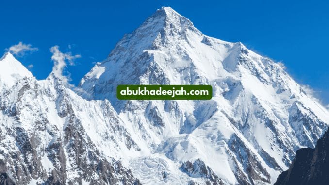 Mountain snow